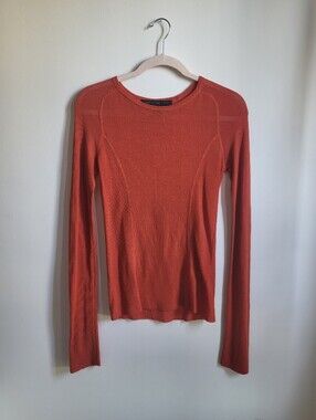 Marc By Marc Jacobs Long-Sleeve Crewneck Top